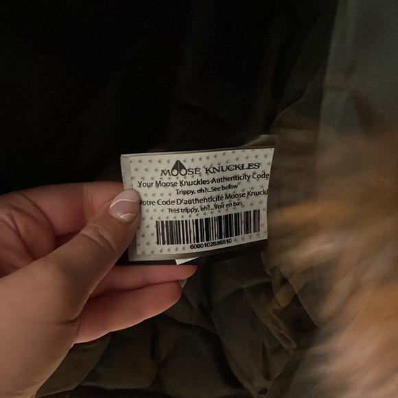 NWT Rare M Moose Knuckles Stellar Canvas Parka olive black fur hood multi lining - Picture 9 of 12